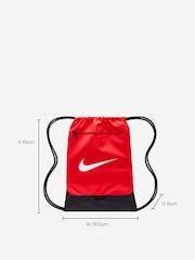 Nike Red Brasilia Drawstring Bag - Image 3 of 8