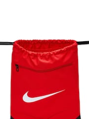 Nike Red Brasilia Drawstring Bag - Image 6 of 8