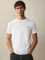 Fred Perry Cotton T-Shirt - Image 1 of 6