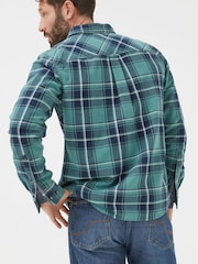 FatFace Green Dawley Check Shirt - Image 2 of 4