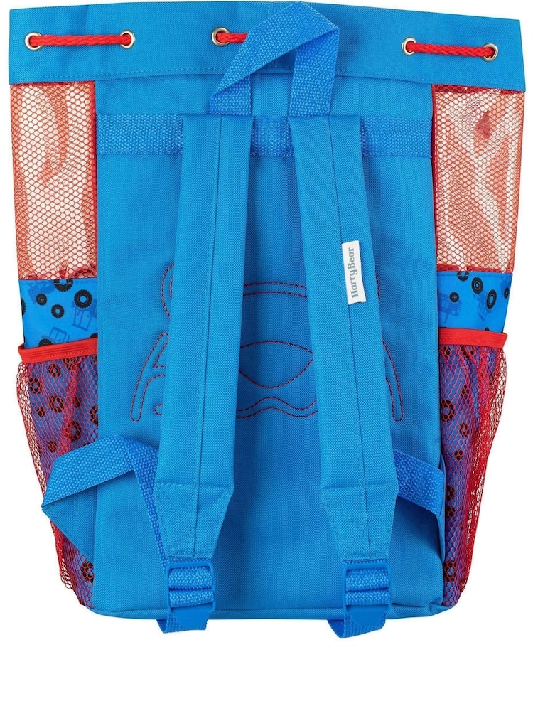 Harry Bear Blue Boys Tractor Swimbag - Image 4 of 4
