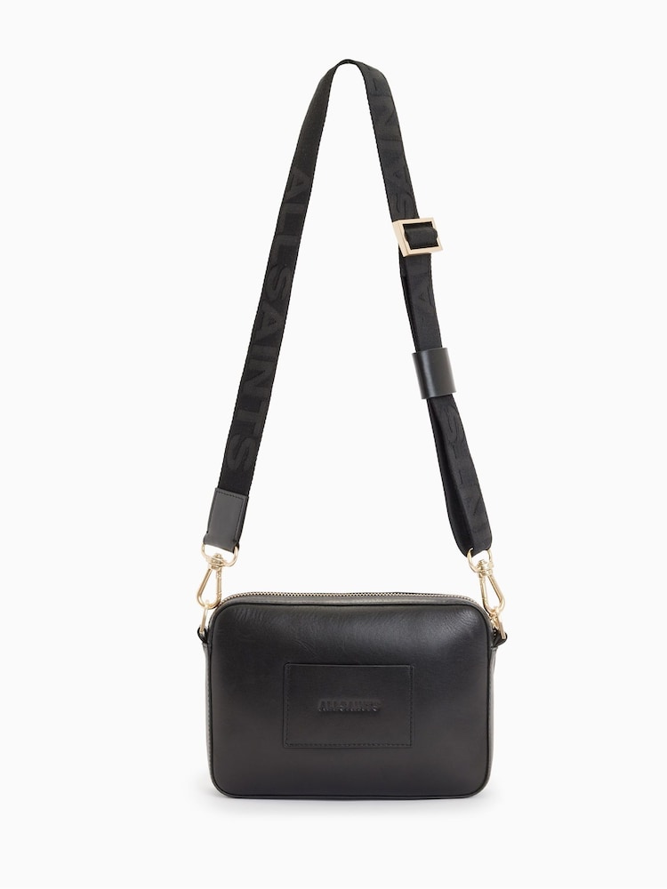 AllSaints Black Cross-Body Lucile Bag - Image 2 of 6