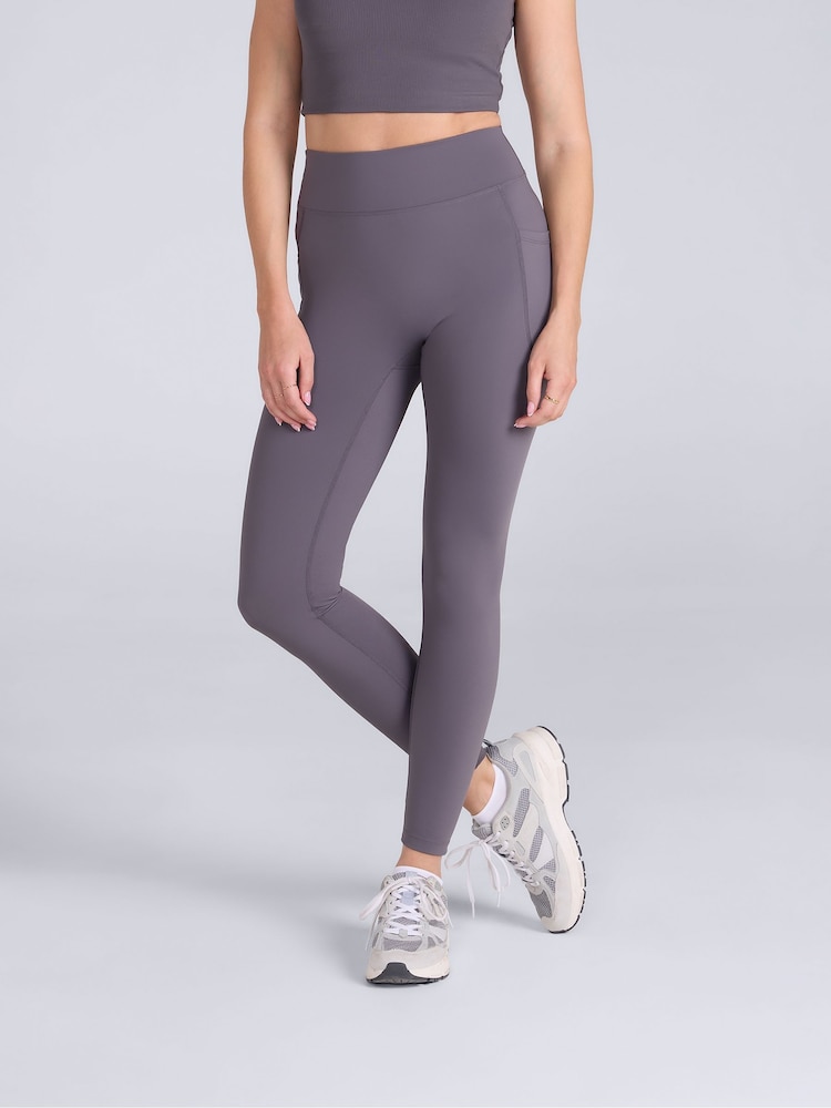 Animal Grey Leah Quick Drying Pocket Leggings - Image 1 of 9