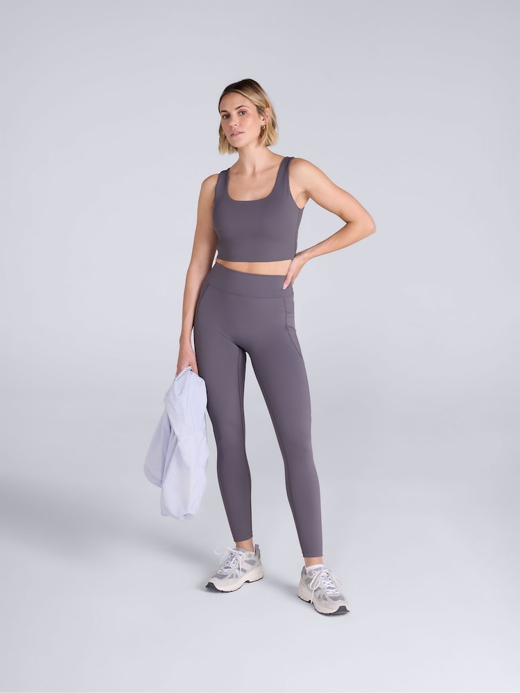 Animal Grey Leah Quick Drying Pocket Leggings - Image 2 of 9