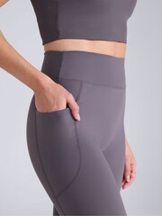 Animal Grey Leah Quick Drying Pocket Leggings - Image 3 of 9