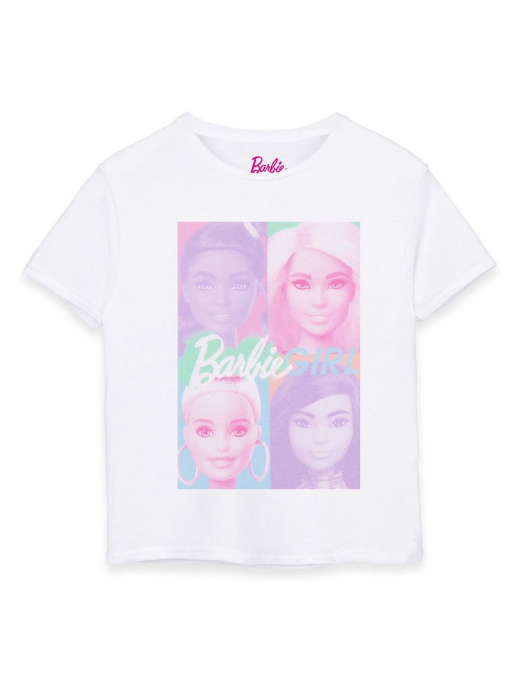 Vanilla Underground White Barbie Girls Licensing 100% Cotton T-Shirt - Image 1 of 5