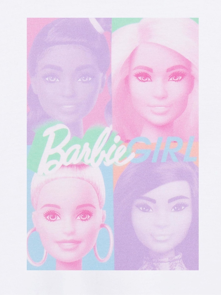 Vanilla Underground White Barbie Girls Licensing 100% Cotton T-Shirt - Image 5 of 5