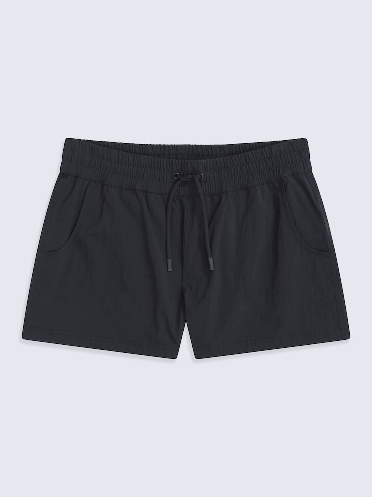 Animal Black Packable Swim Shorts - Image 1 of 4 Animal Black Packable Swim Shorts - Image 1 of 4