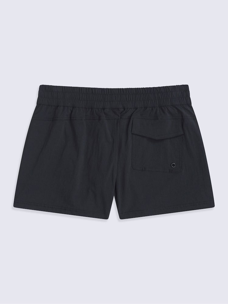Animal Black Packable Swim Shorts - Image 2 of 4 Animal Black Packable Swim Shorts - Image 2 of 4