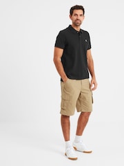 Tog 24 Black Aketon 100% Cotton Polo Shirt - Image 3 of 8