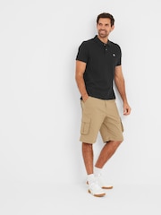 Tog 24 Black Aketon 100% Cotton Polo Shirt - Image 4 of 8