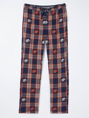 FatFace Blue Mammoth Jacquard Pyjama Trousers - Image 5 of 5