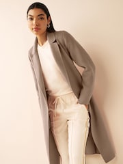 Emma Marella Camel Amazing Belted Wrap Brown Coat - Image 4 of 6