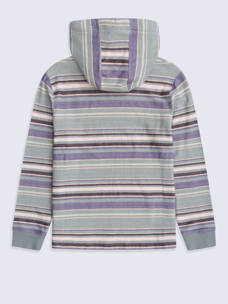 Animal Purple Lila Beach Hoodie - Image 2 of 5 Animal Purple Lila Beach Hoodie - Image 2 of 5