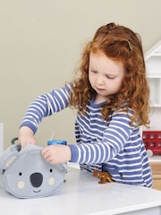 JoJo Maman Bébé Grey Koala Rucksack - Image 2 of 2