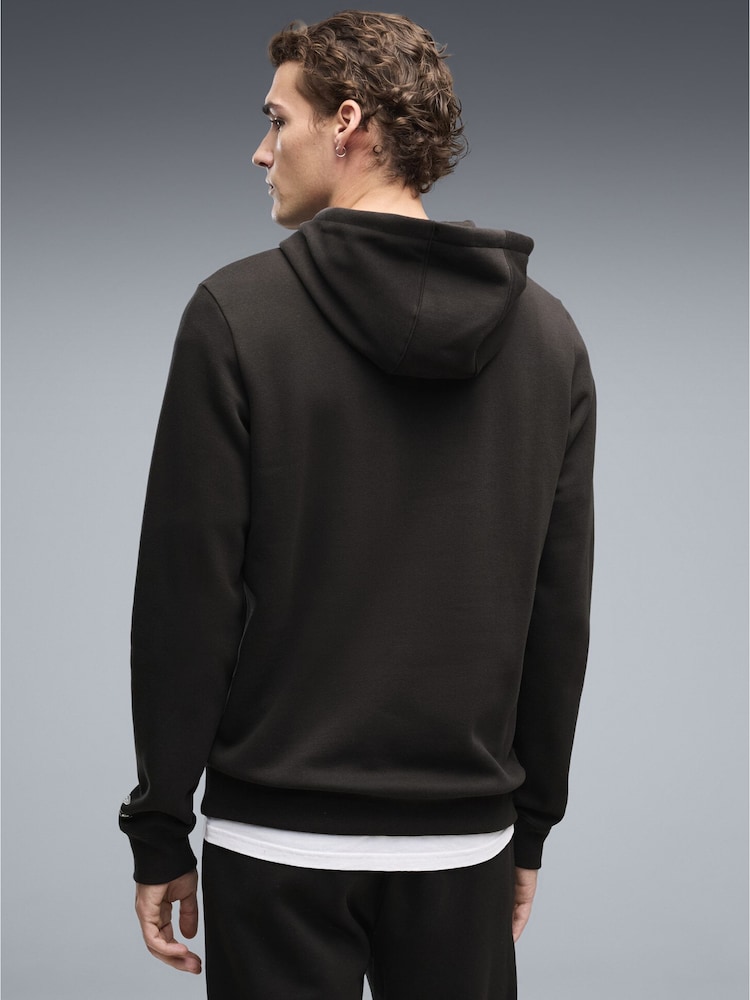 Puma Black X Aston Martin Aramco F1 Team Essentials Hoodie - Image 2 of 5 Puma Black X Aston Martin Aramco F1 Team Essentials Hoodie - Image 2 of 5