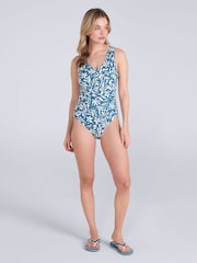 Animal Blue Lea Quick Drying UV Swimsuit - Image 2 of 4