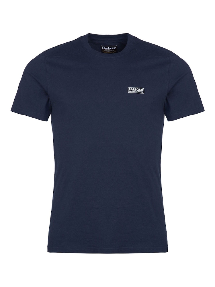 Barbour® International Mens Small Logo 100% Cotton T-Shirt - Image 5 of 5