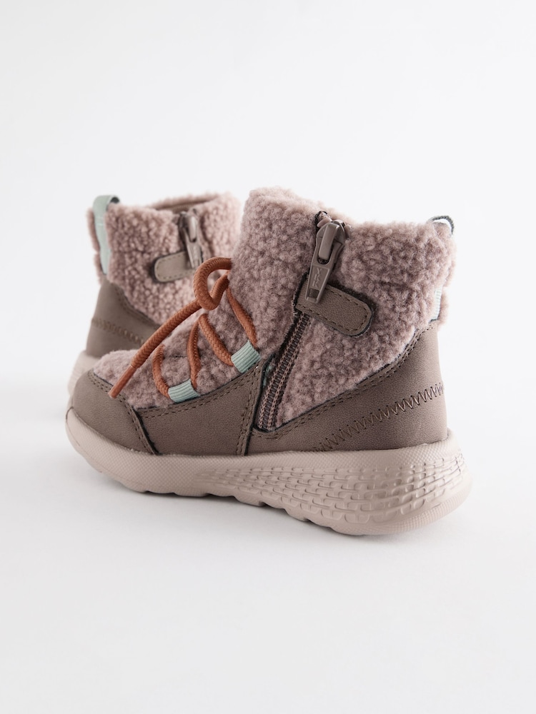 Grey Borg Water Repellant Snow Boots - Image 4 of 6