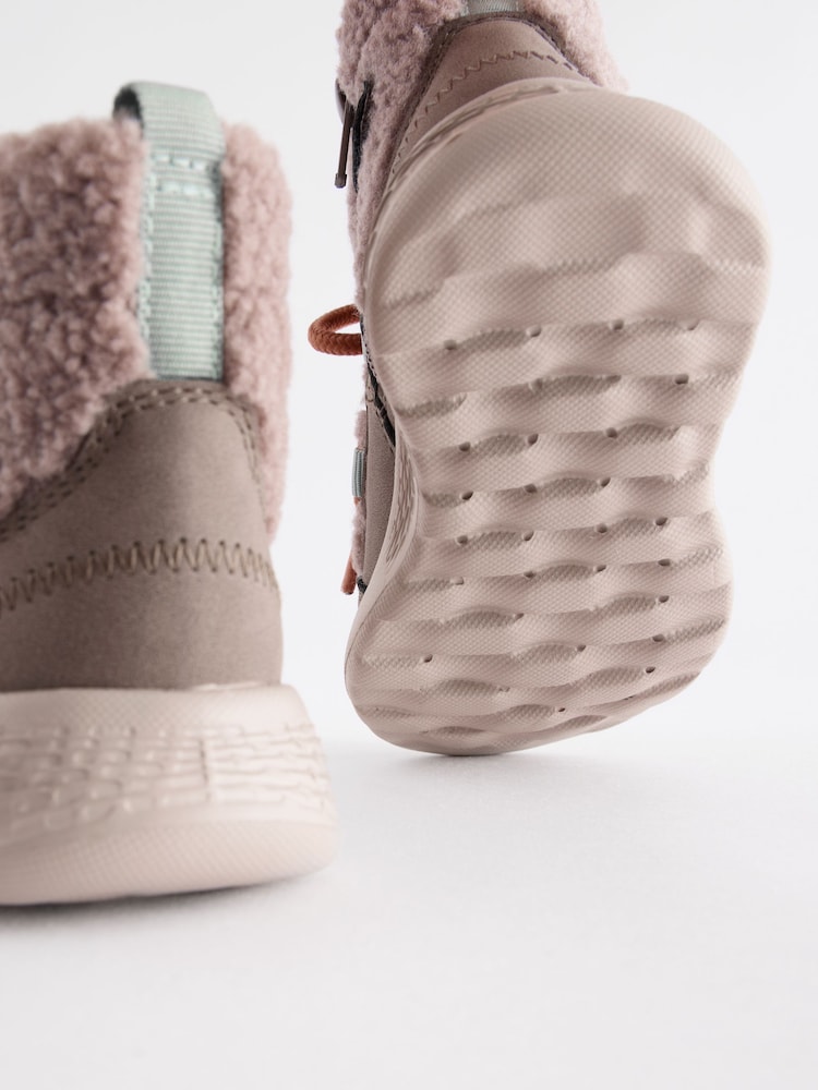 Grey Borg Water Repellant Snow Boots - Image 5 of 6