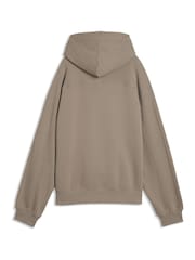 Puma Brown Essentials Oversized Hoodie - Image 5 of 5