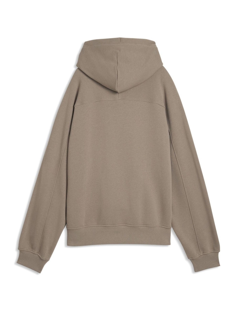 Puma Brown Essentials Oversized Hoodie - Image 5 of 5 Puma Brown Essentials Oversized Hoodie - Image 5 of 5