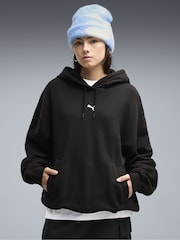 Puma Black Essentials Oversized Hoodie - Image 1 of 5