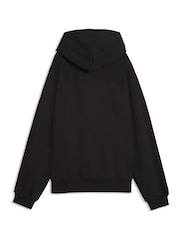 Puma Black Essentials Oversized Hoodie - Image 5 of 5