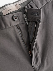 Grey Dark Slim Fit Stretch Chinos Trousers - Image 2 of 2