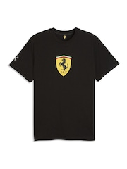 Puma Black Scuderia Ferrari Coloured Shield T-Shirt - Image 4 of 5