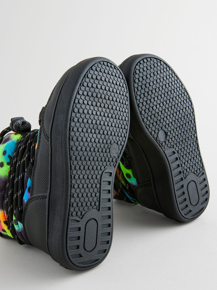 Black Thermal Thinsulate™ Lined Quilted Water Resistant Boots - Image 7 of 7
