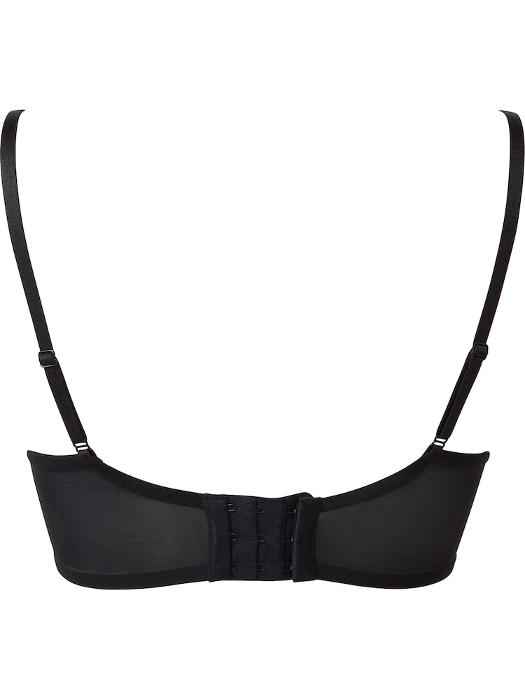 Gossard Suspense Longline Padded Plunge Black Bra - Image 10 of 10