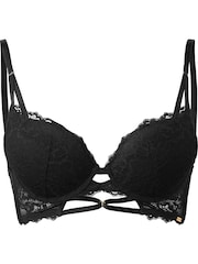 Gossard Suspense Longline Padded Plunge Black Bra - Image 9 of 10