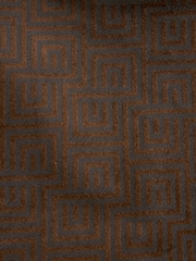 Brown Slim Printed Velvet Jacket - Image 8 of 12