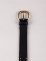Negro - Cinturón con tachuelas Sandale de Lakeland Leather - Imagen 3 de 3