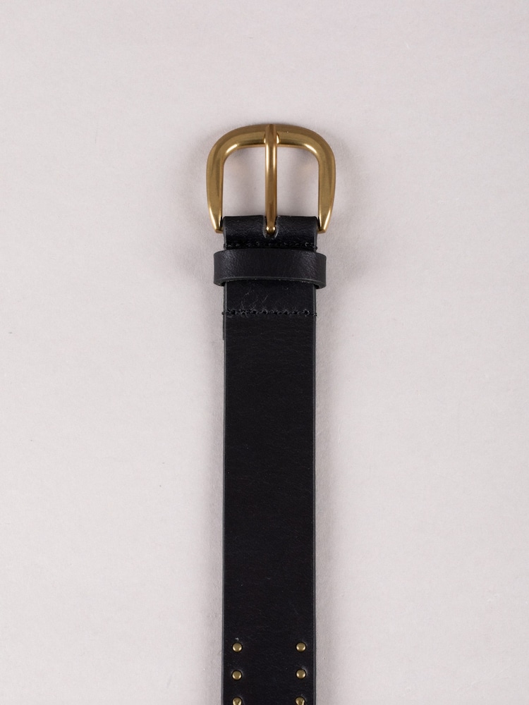 Lakeland Leather Black Sandale Studded Belt - Image 3 of 3 Lakeland Leather Black Sandale Studded Belt - Image 3 of 3