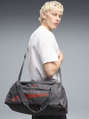 Puma Grey Fundamental Small Sports Bag - Image 1 of 3