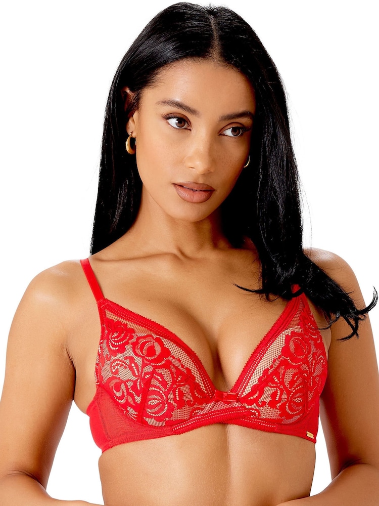 Gossard Red Encore Padded High Apex Bra - Image 2 of 10