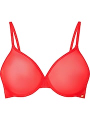 Gossard Red Glossies Sheer Bra - Image 9 of 11