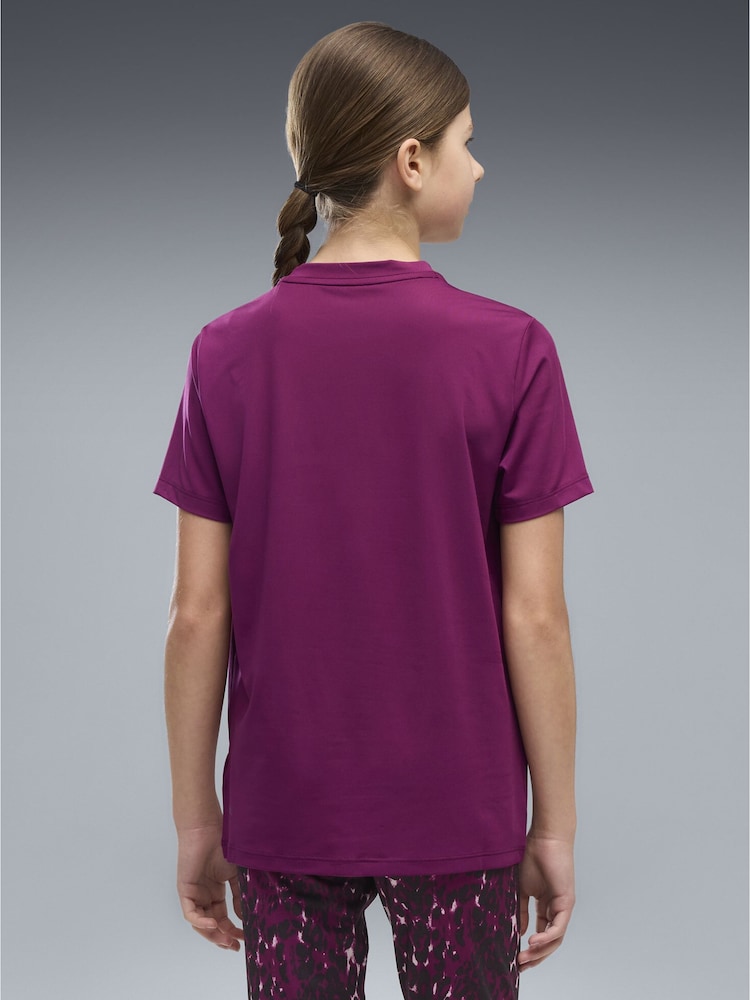 Puma Pink Train All Day Essentials Logo Graphic T-Shirt - Image 2 of 5