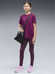 Puma Pink Train All Day Essentials Logo Graphic T-Shirt - Image 3 of 5