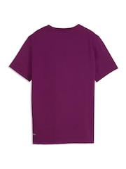Puma Pink Train All Day Essentials Logo Graphic T-Shirt - Image 5 of 5
