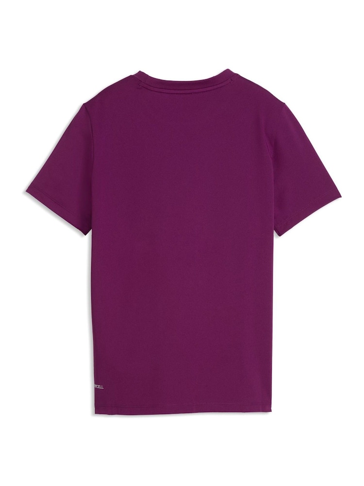 Puma Pink Train All Day Essentials Logo Graphic T-Shirt - Image 5 of 5