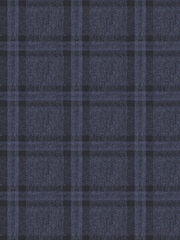 Blue Check Suit: Waistcoat - Image 7 of 7
