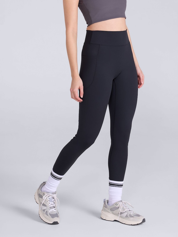 Animal Black Leah Quick Drying Pocket Leggings - Image 1 of 4