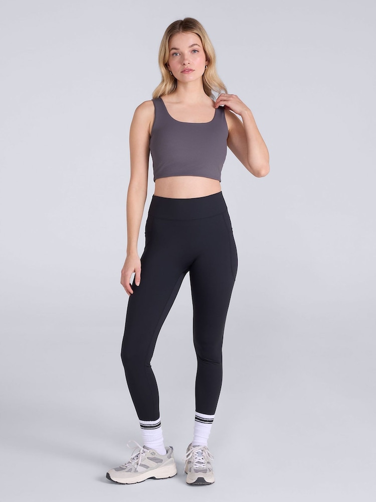 Animal Black Leah Quick Drying Pocket Leggings - Image 2 of 4