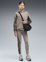 Puma Brown Sport Animal 7/8 Leggings - Image 1 of 5