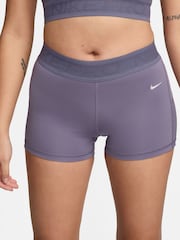 Nike Purple Dri-FIT Pro Mid Rise 3 Mesh Shorts - Image 2 of 6