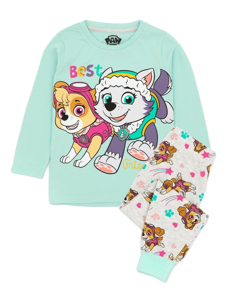 Vanilla Underground Blue Girls Paw Patrol Short Pyjamas - Image 1 of 4