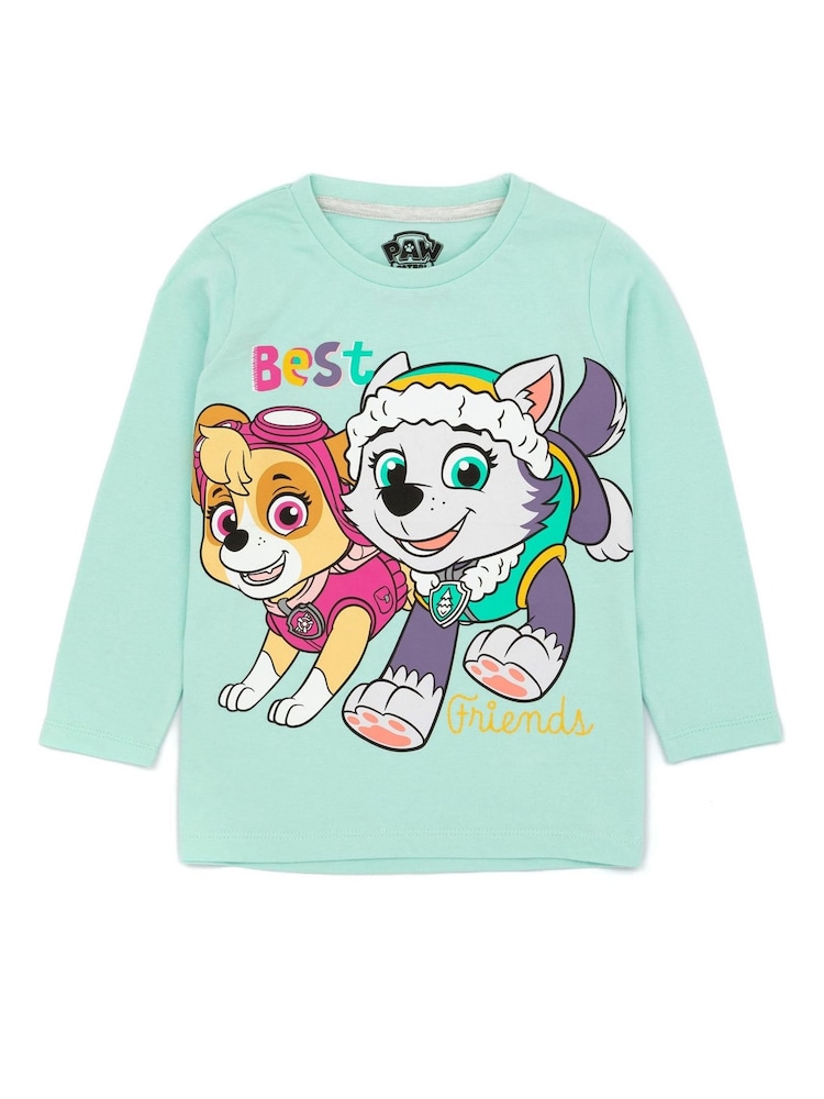 Vanilla Underground Blue Girls Paw Patrol Short Pyjamas - Image 2 of 4
